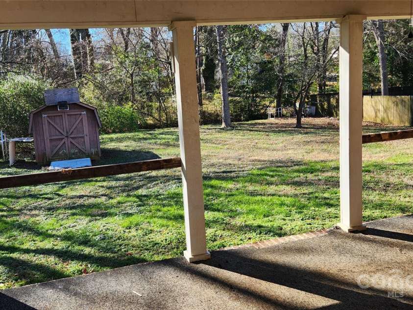 835 Maple Avenue, Salisbury, NC 28144.  MLS# CAR4321792, YatesRealty ID 7814. Rear view