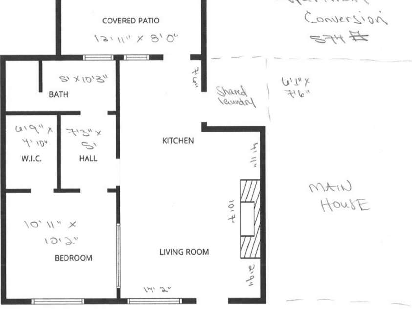 131 Locust Court, Arden, NC 28704.  MLS# CAR4357173, YatesRealty ID 7828. Apartment floor plan
