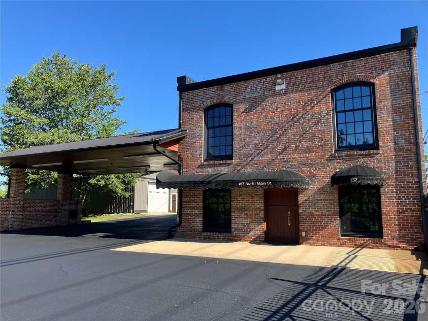 157 Main Street, Bostic, NC 28018.  MLS# CAR4329921, YatesRealty ID 7832. Back (south side)