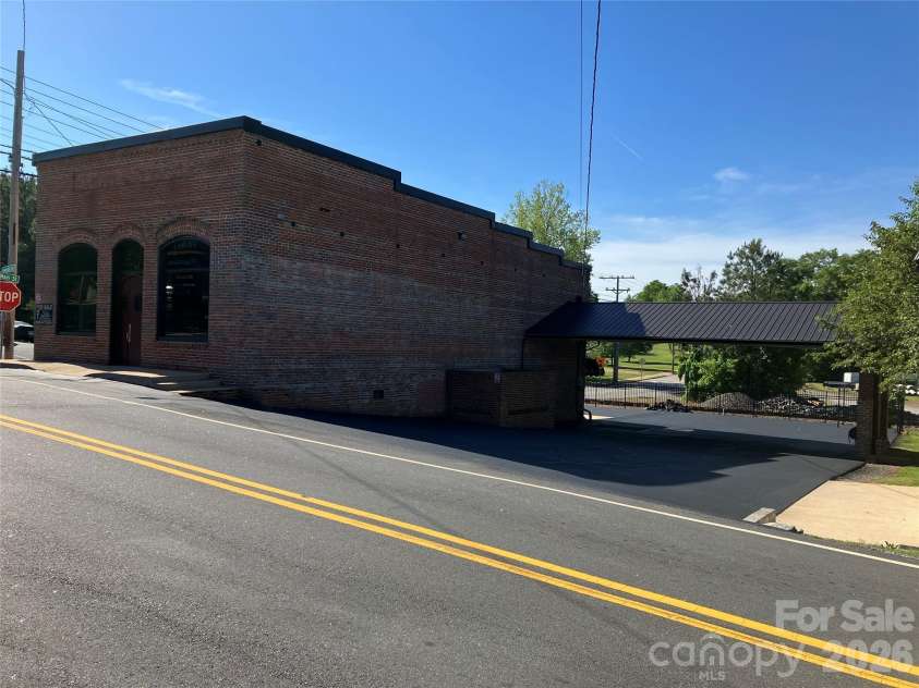 157 Main Street, Bostic, NC 28018.  MLS# CAR4329921, YatesRealty ID 7832. Front from Pearidge Rd
