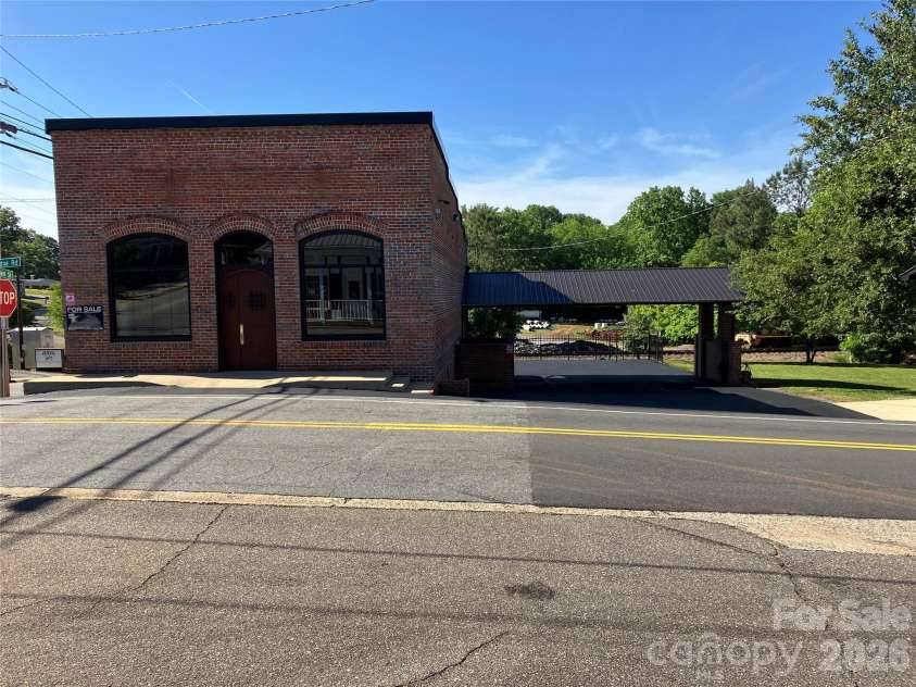 157 Main Street, Bostic, NC 28018.  MLS# CAR4329921, YatesRealty ID 7832. Front from Pearidge Rd
