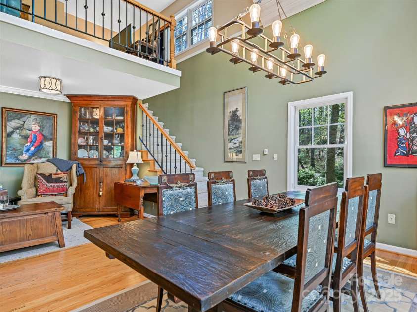 18 Thousand Oaks Boulevard, Fairview, NC 28730.  MLS# CAR4250444, YatesRealty ID 7832. Dining Room