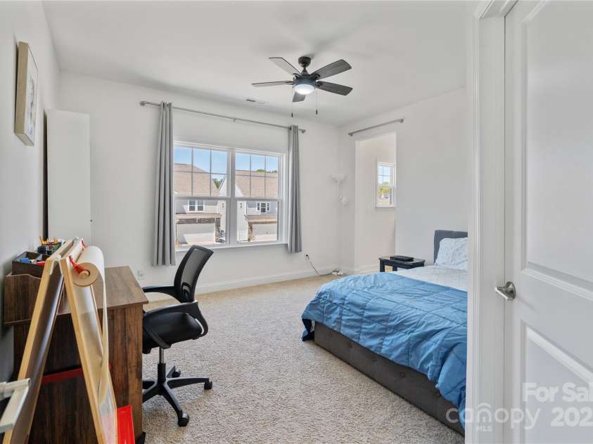 184 Tetcott Street, Mooresville, NC 28115.  MLS# CAR4246979, YatesRealty ID 7848. Bedroom 3