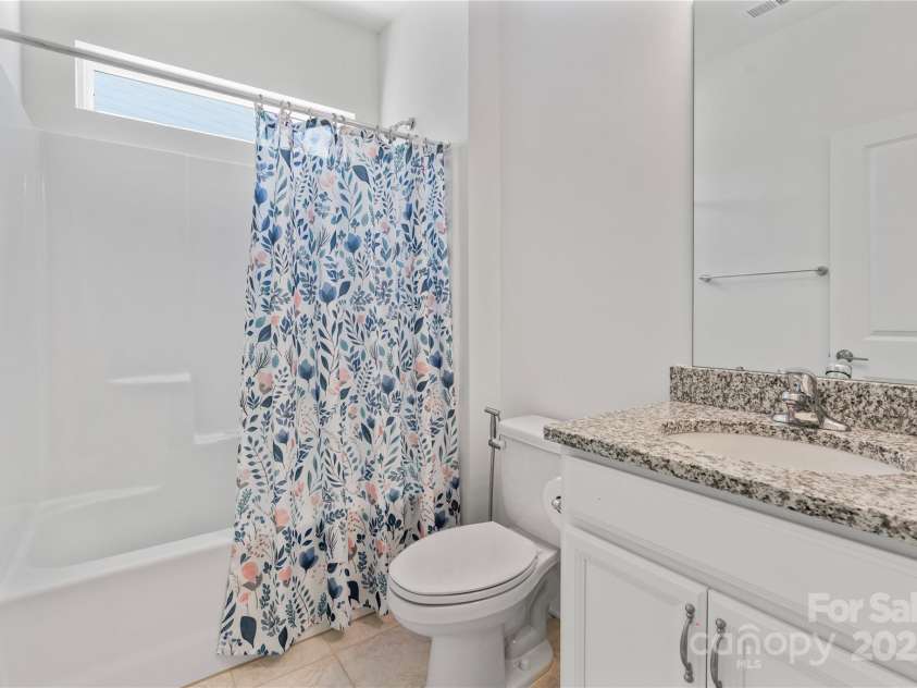 184 Tetcott Street, Mooresville, NC 28115.  MLS# CAR4246979, YatesRealty ID 7848. Full Hall Bathroom