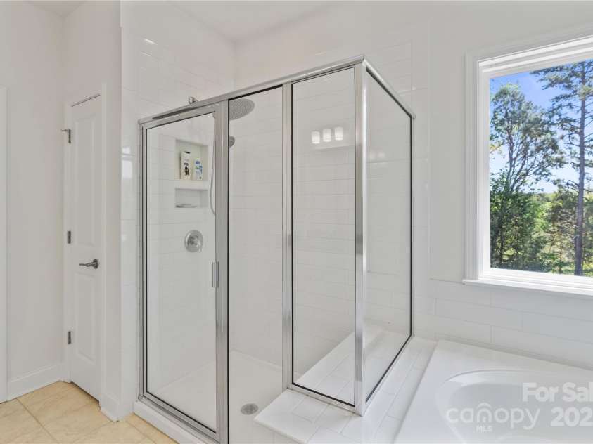 184 Tetcott Street, Mooresville, NC 28115.  MLS# CAR4246979, YatesRealty ID 7848. Primary Shower