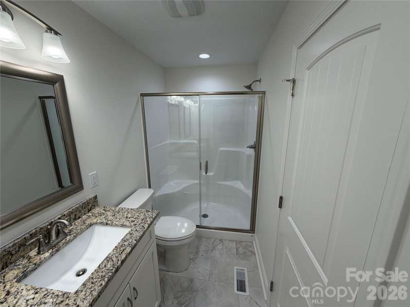 302 Boyd Street, Maiden, NC 28650.  MLS# CAR4399264, YatesRealty ID 7849. Primary Bathroom