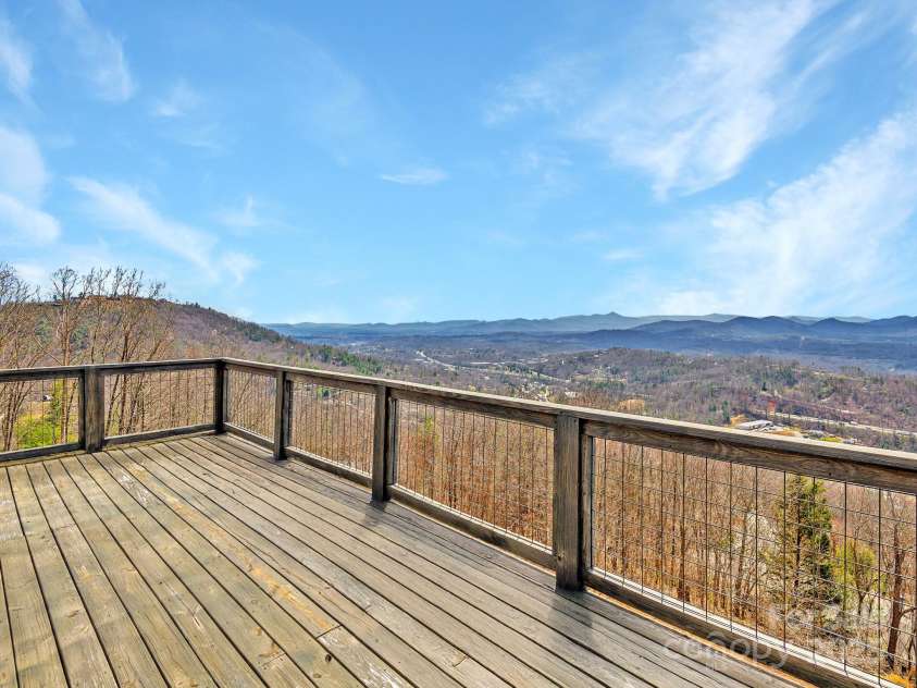 21 Carolina Sunset Pass, Asheville, NC 28804.  MLS# CAR4238184, YatesRealty ID 7854. Views from the primary bedroom deck!