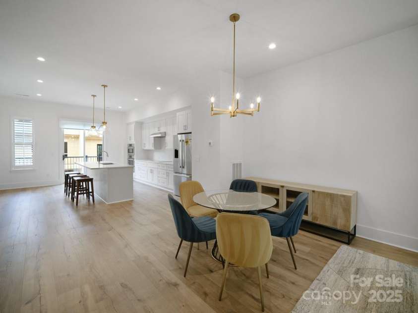 2508 Park Rose Lane, Charlotte, NC 28204.  MLS# CAR4241360, YatesRealty ID 7861. Dining Area/Kitchen