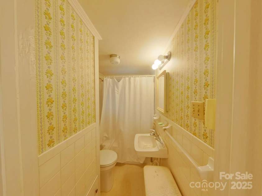 224 McClain Street, York, SC 29745.  MLS# CAR4242431, YatesRealty ID 7865. Bathroom with shower
