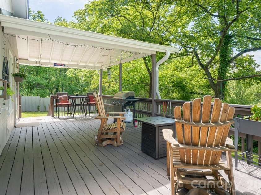 345 Lower Grassy Branch Road, Asheville, NC 28805.  MLS# CAR4364075, YatesRealty ID 7867. Deck