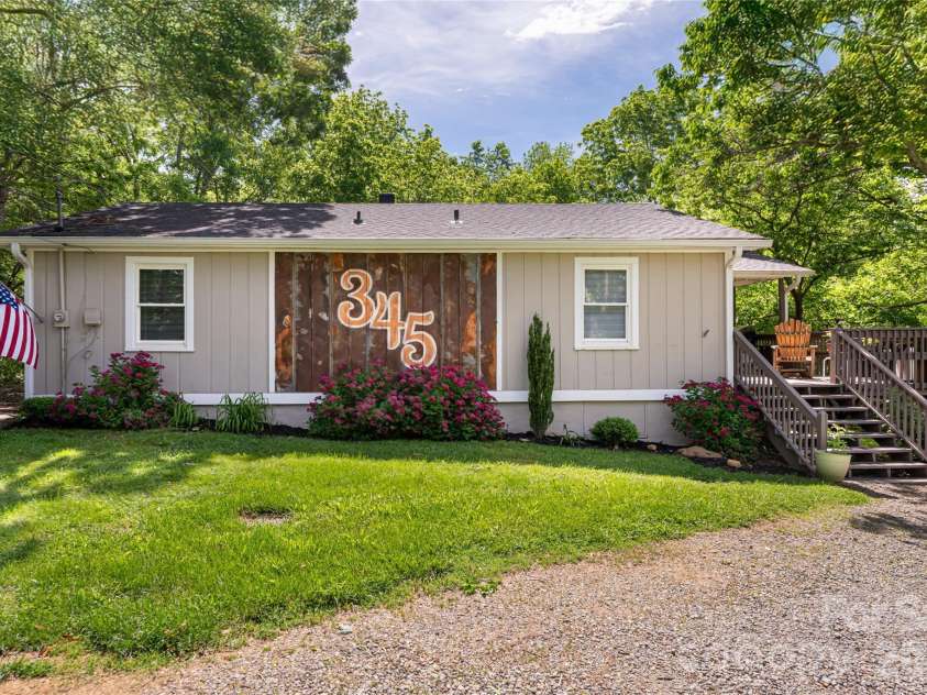 345 Lower Grassy Branch Road, Asheville, NC 28805.  MLS# CAR4364075, YatesRealty ID 7867. Front exterior