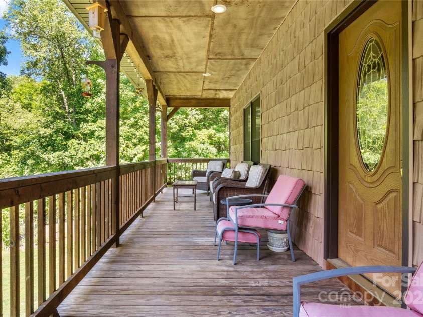 967 Clear Water Drive, Nebo, NC 28761.  MLS# CAR4147969, YatesRealty ID 7868. This 8x50 deck will hold all your friends and family