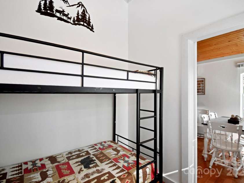 163 Black Pine Road, Newland, NC 28657.  MLS# CAR4221789, YatesRealty ID 788. Bunk Room