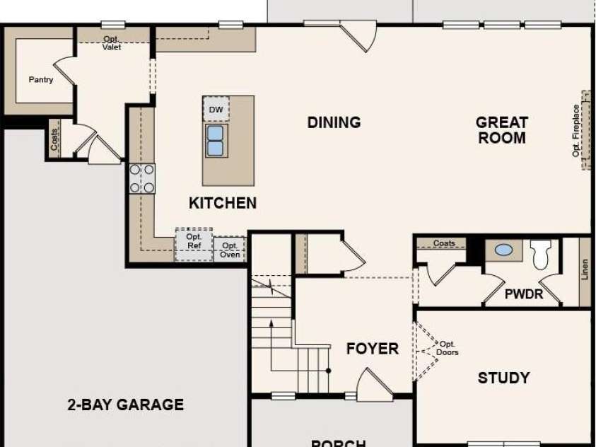 7073 Stella Place, Stanley, NC 28164.  MLS# CAR4188927, YatesRealty ID 7885. First Floor