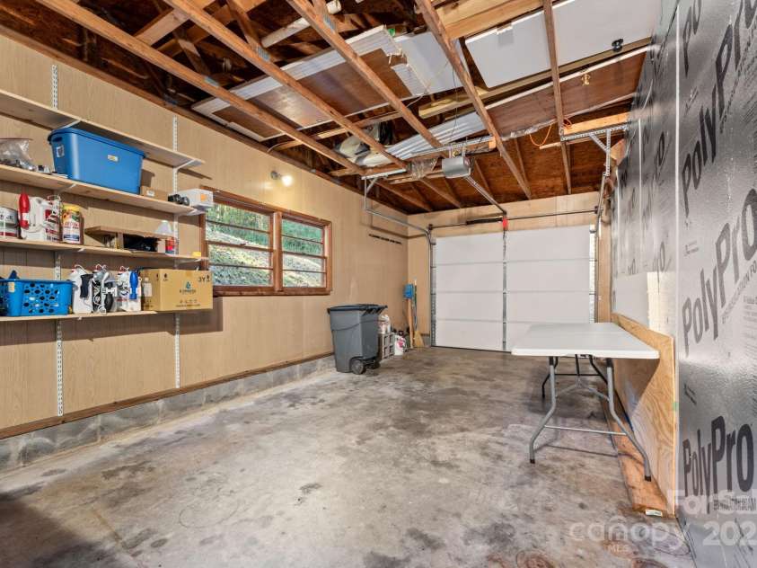 621 Kitchens Branch Road, Sylva, NC 28779.  MLS# CAR4318582, YatesRealty ID 7887. Garage bay two