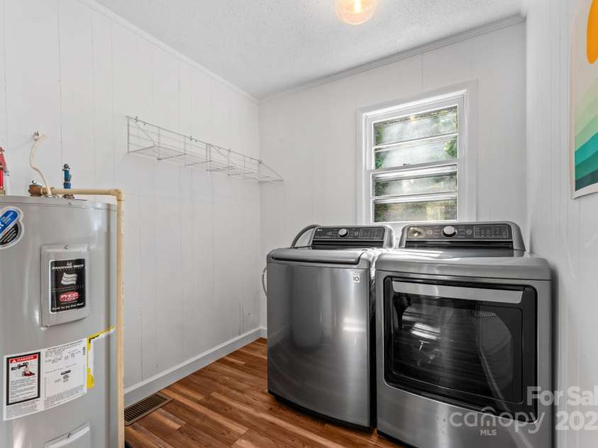 621 Kitchens Branch Road, Sylva, NC 28779.  MLS# CAR4318582, YatesRealty ID 7887. Laundry room 