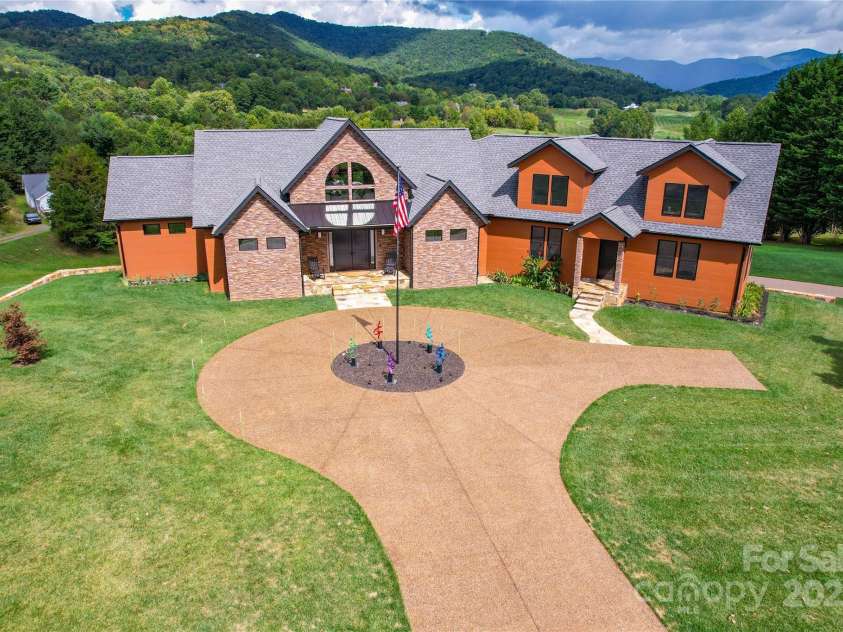 57 Union Chapel Road, Weaverville, NC 28787.  MLS# CAR4307252, YatesRealty ID 7897. Front