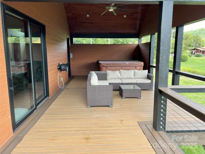 57 Union Chapel Road, Weaverville, NC 28787.  MLS# CAR4307252, YatesRealty ID 7897. Upper Deck