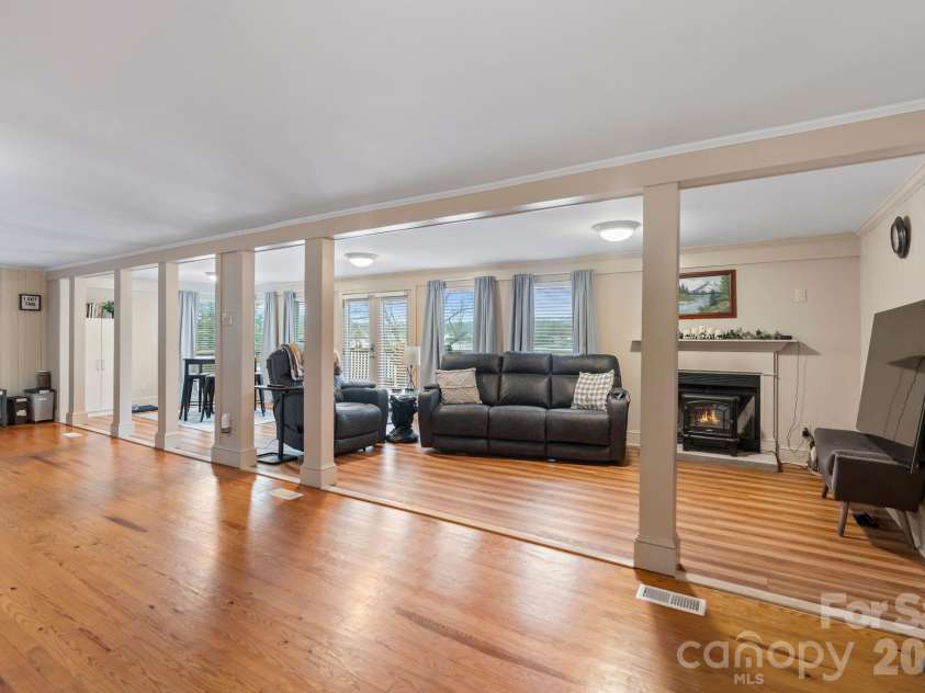 6692 Valwood Road, Conover, NC 28613.  MLS# CAR4334418, YatesRealty ID 7908. LR - grounds keeper house