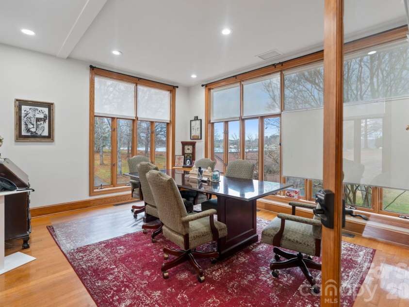 6692 Valwood Road, Conover, NC 28613.  MLS# CAR4334418, YatesRealty ID 7908. Main building conference room