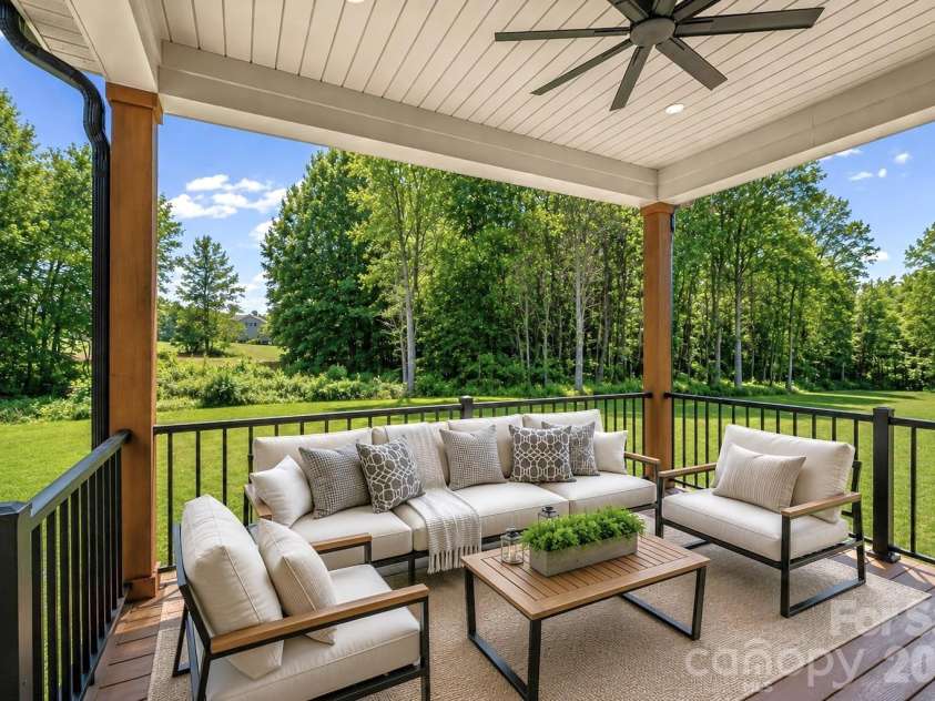 121 Juniper Road, Mooresville, NC 28115.  MLS# CAR4403335, YatesRealty ID 7912. Cover Back Porch w/ Composite Decking
