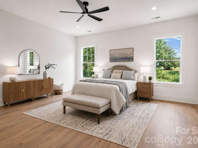 121 Juniper Road, Mooresville, NC 28115.  MLS# CAR4403335, YatesRealty ID 7912. Primary Bedroom Suite