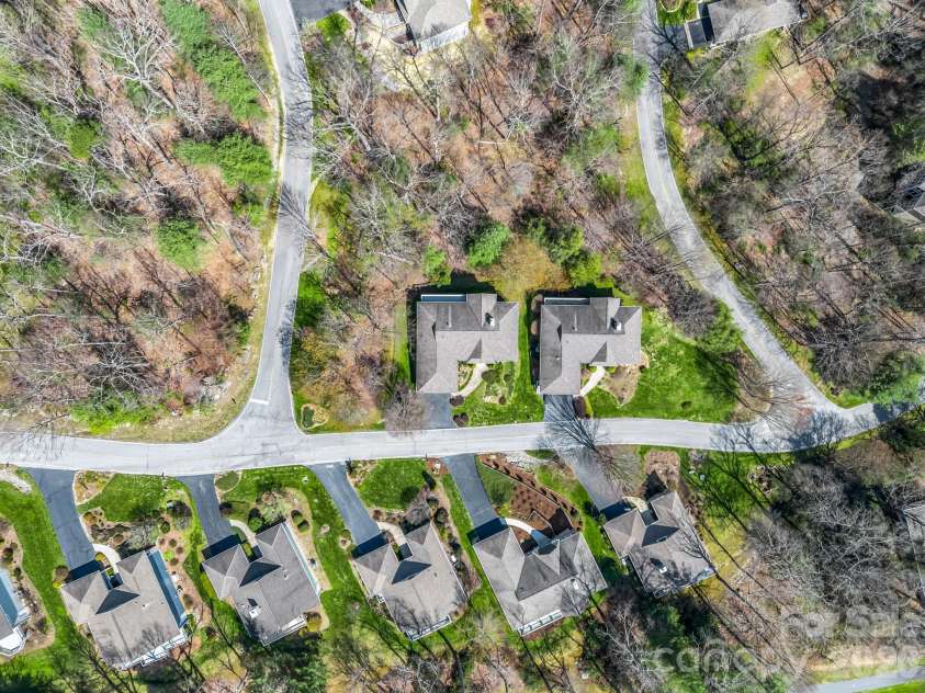 111 Broadmoor Drive, Flat Rock, NC 28731.  MLS# CAR4358626, YatesRealty ID 7915. Aerial View