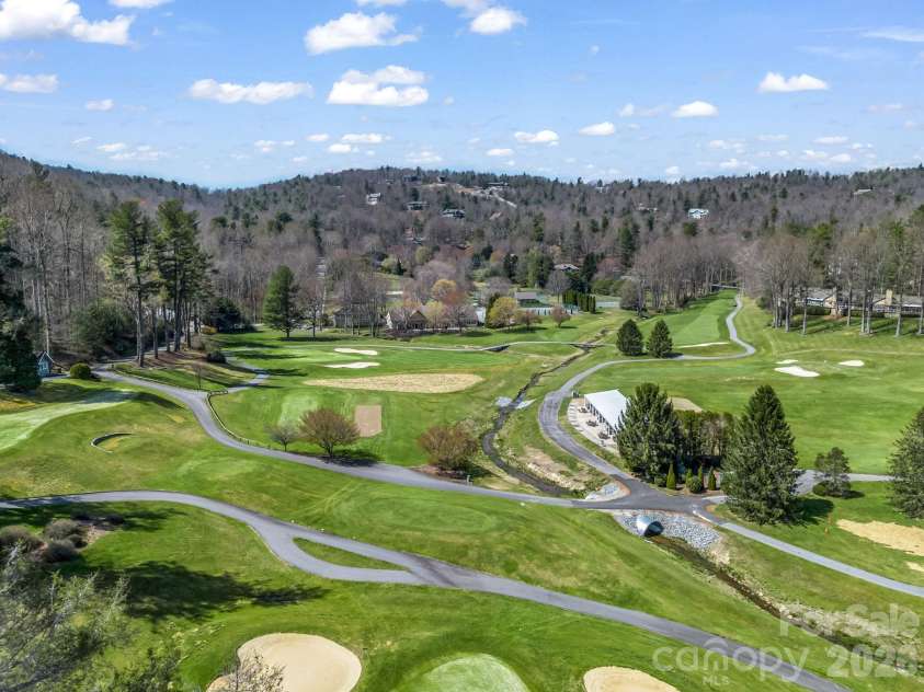 111 Broadmoor Drive, Flat Rock, NC 28731.  MLS# CAR4358626, YatesRealty ID 7915. Golf course view