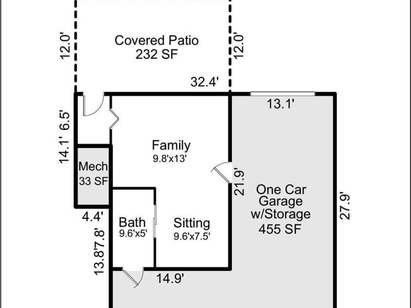 132 Peaceful View Drive, Fairview, NC 28730.  MLS# CAR4363151, YatesRealty ID 7917. Basement Level Floor Plan