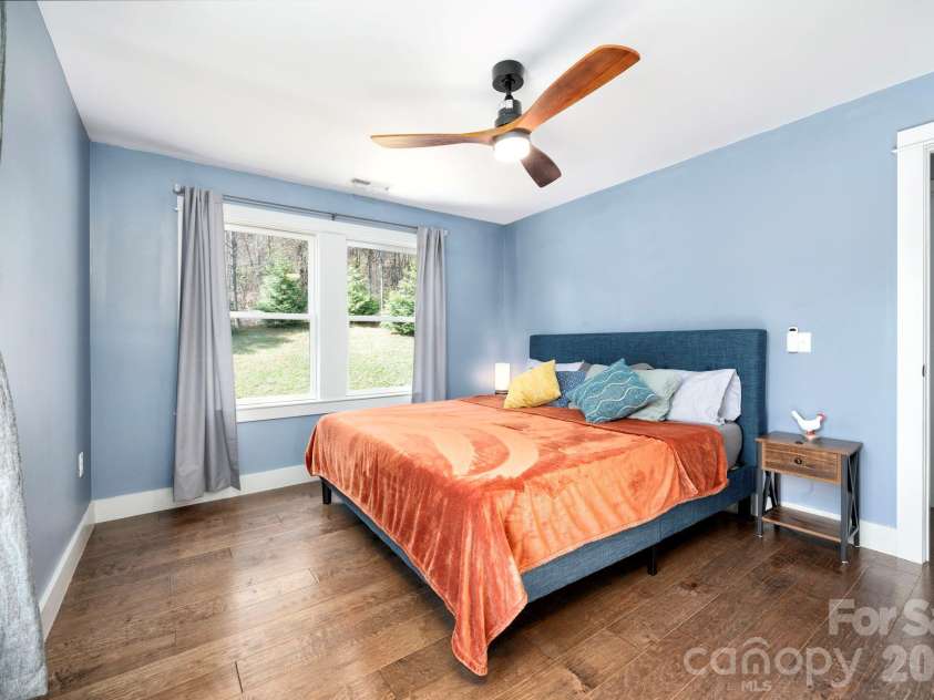 132 Peaceful View Drive, Fairview, NC 28730.  MLS# CAR4363151, YatesRealty ID 7917. Primary Bedroom
