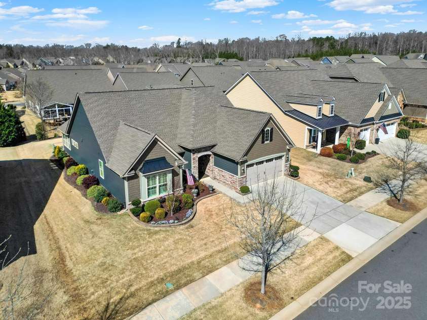 3097 Arches Bluff Circle, Lancaster, SC 29720.  MLS# CAR4235119, YatesRealty ID 7917. Aerial Front of Home
