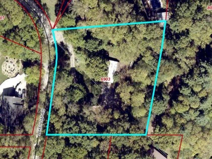 579 Lakey Gap Road, Black Mountain, NC 28711.  MLS# CAR4341630, YatesRealty ID 7918. GIS map