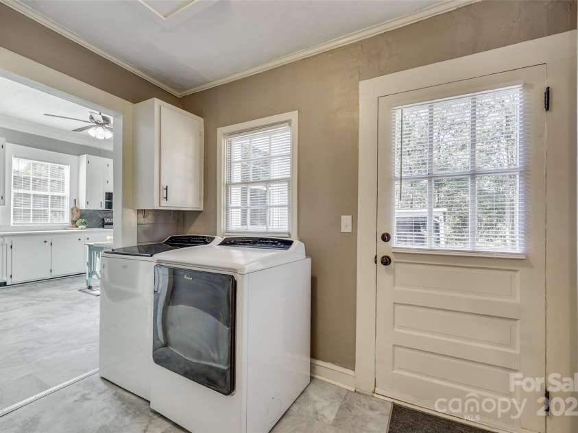 203 Kings Mountain Street, Clover, SC 29710.  MLS# CAR4277270, YatesRealty ID 7932. Laundry/Rear Entry