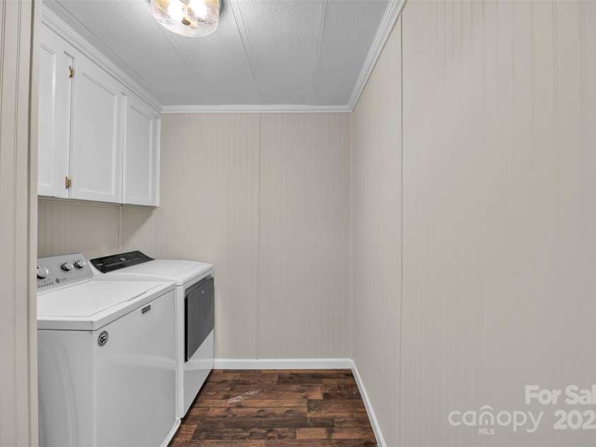 1975 Old Wilkesboro Road, Taylorsville, NC 28681.  MLS# CAR4243229, YatesRealty ID 7948. Laundry