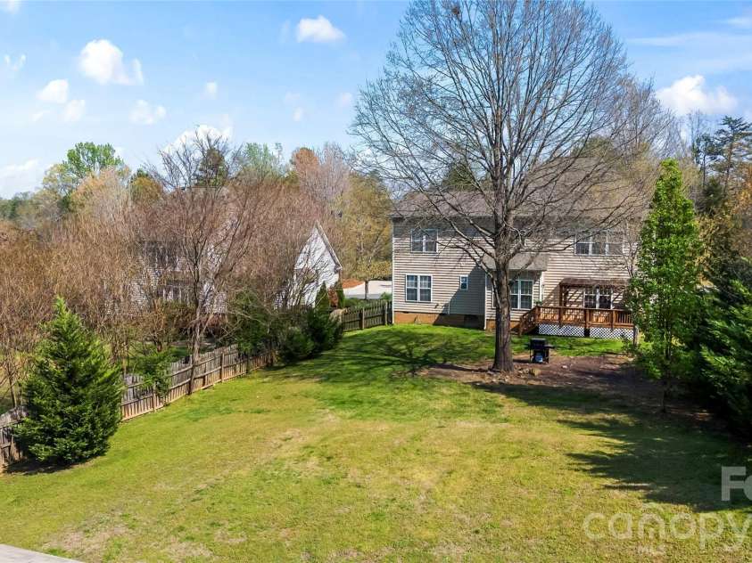 3715 Messina Road, Clover, SC 29710.  MLS# CAR4358253, YatesRealty ID 7960. Large leveled backyard