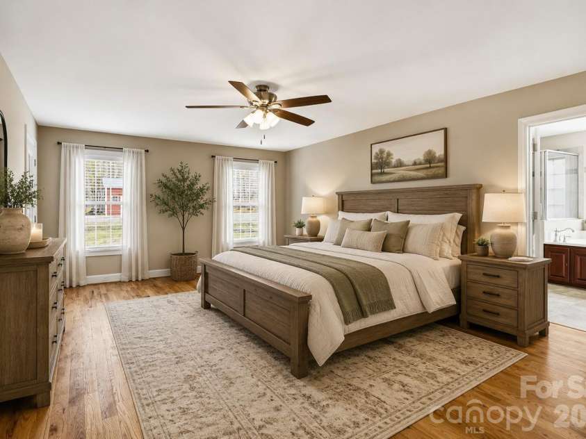 575 Hill Road, Lincolnton, NC 28092.  MLS# CAR4343352, YatesRealty ID 7966. Photo has been virtually staged