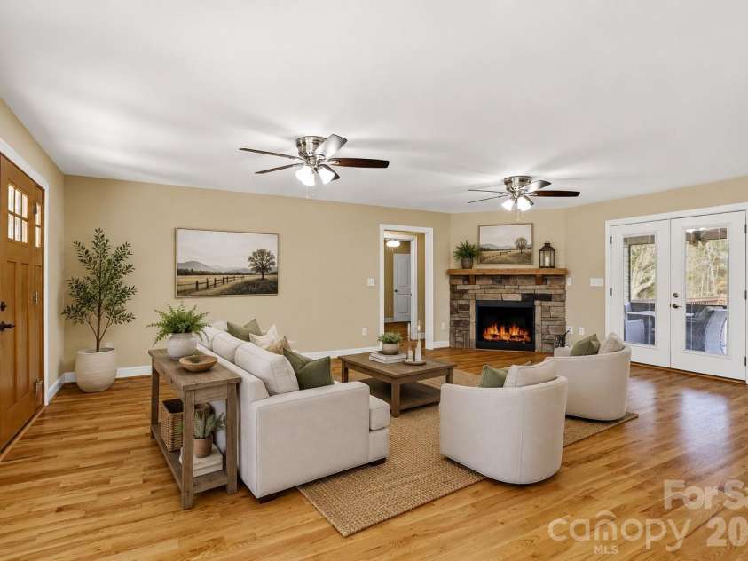 575 Hill Road, Lincolnton, NC 28092.  MLS# CAR4343352, YatesRealty ID 7966. Virtually Staged