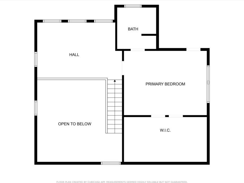 7133 Valley View Drive, Newland, NC 28657.  MLS# CAR4248899, YatesRealty ID 7970. Second floor