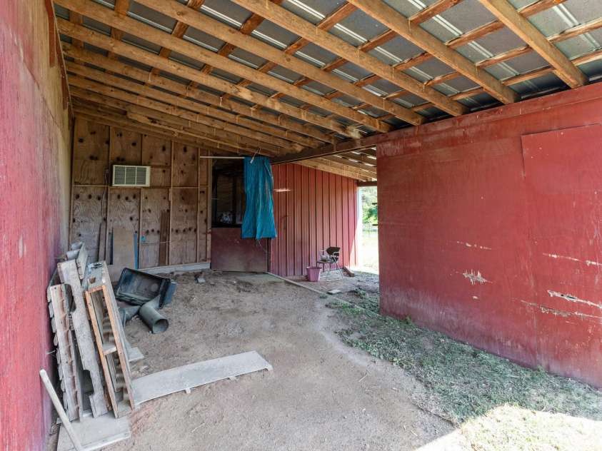 4734 Polk Ford Road, Stanfield, NC 28163.  MLS# CAR4248894, YatesRealty ID 7971. Inside Red Barn