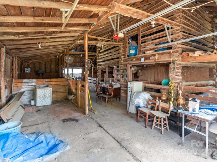 4734 Polk Ford Road, Stanfield, NC 28163.  MLS# CAR4248894, YatesRealty ID 7971. Inside Red Barn