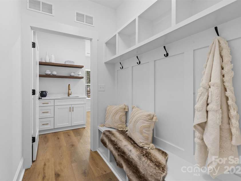 4734 Polk Ford Road, Stanfield, NC 28163.  MLS# CAR4321692, YatesRealty ID 7971. *representative photo- drop zone area right beside oversized 2 car garage