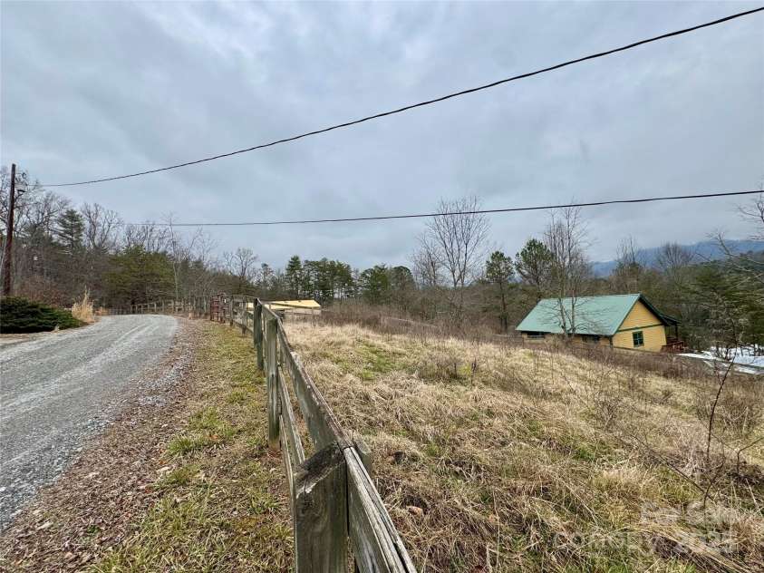 40/44 Chambers Drive, Weaverville, NC 28787.  MLS# CAR4223555, YatesRealty ID 7993. Looking back toward barn. 2 Pastures!