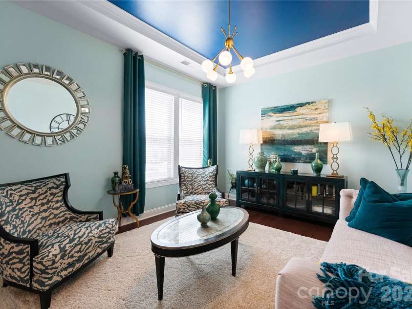 16703 Monocacy Boulevard, Huntersville, NC 28078.  MLS# CAR4356968, YatesRealty ID 7996. Private Study/Office at Front Entry.