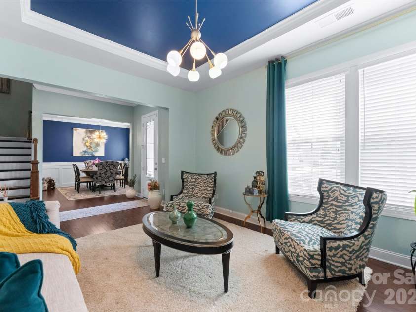 16703 Monocacy Boulevard, Huntersville, NC 28078.  MLS# CAR4356968, YatesRealty ID 7996. Private Study/Office at Front Entry.