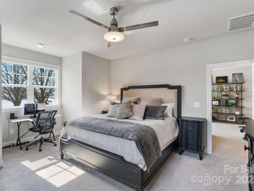 20601 Island Forest Drive, Cornelius, NC 28031.  MLS# CAR4232070, YatesRealty ID 7997. Guest ensuite bedroom also has walk-in closet