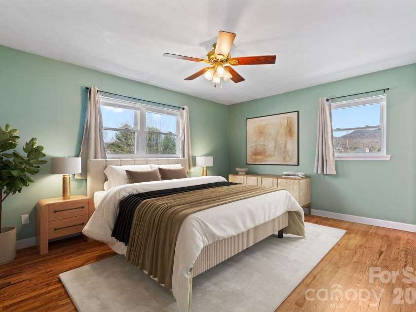 33 Monte Vista Terrace, Candler, NC 28715.  MLS# CAR4361226, YatesRealty ID 8000. Photo Virtually Staged