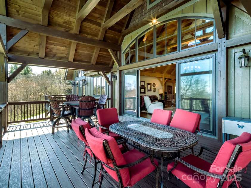 306 Dancing Bear Drive, Hendersonville, NC 28792.  MLS# CAR4234568, YatesRealty ID 8003. Outdoor Spaces Are So Expansive That There Is Room To Break Apart For Different Activities or Conversation...