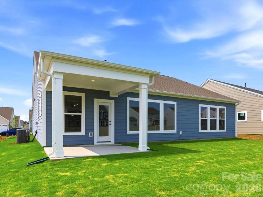 3422 Charolais Lane, Harrisburg, NC 28075.  MLS# CAR4359467, YatesRealty ID 8006. Back Porch