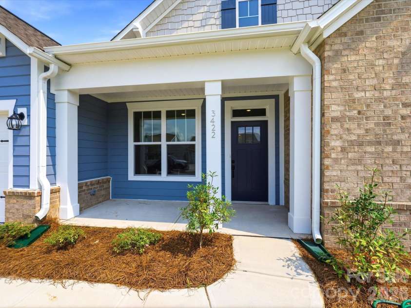 3422 Charolais Lane, Harrisburg, NC 28075.  MLS# CAR4359467, YatesRealty ID 8006. Front Porch