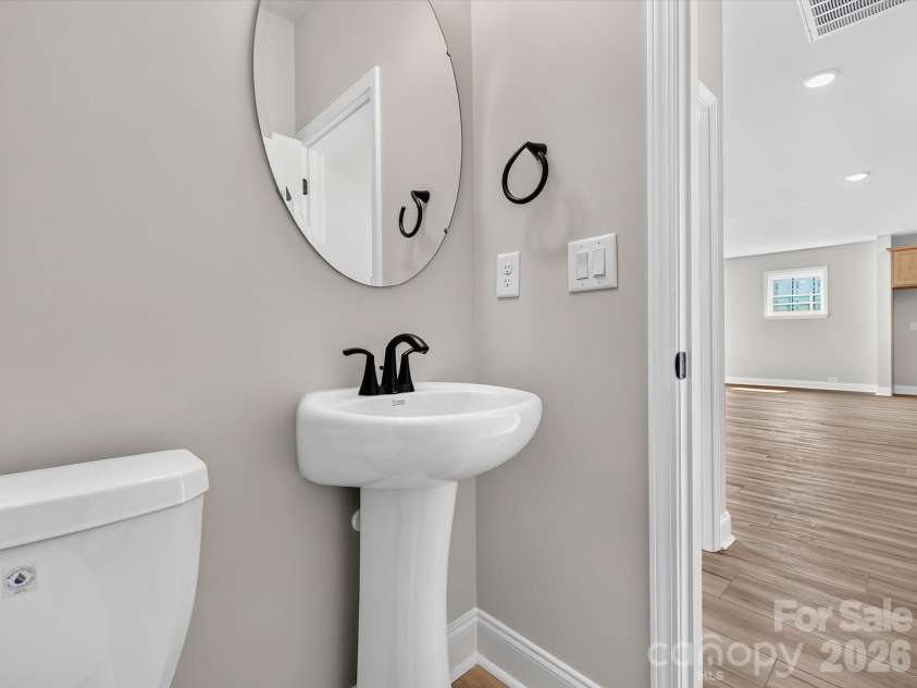 3422 Charolais Lane, Harrisburg, NC 28075.  MLS# CAR4359467, YatesRealty ID 8006. Half Bath